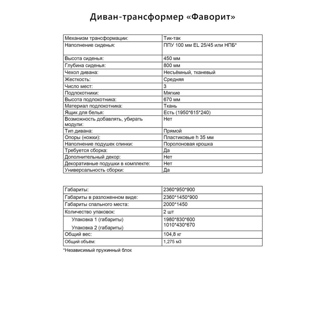 Диван угловой «Фаворит» Бинго минт описание